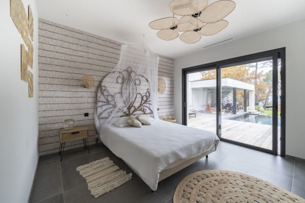 villa in Mougins : Rent this brand new villa located up to the hill in Mouans Sartoux with 5 bedrooms. - Photo 13