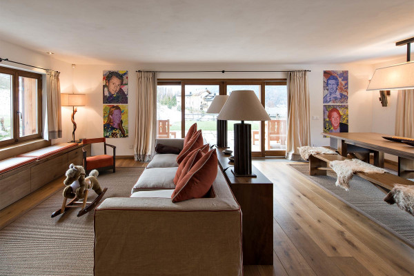 villa in Verbier : Rent large chalet with 8 bedrooms and indoor swimming pool and sauna - Photo 2