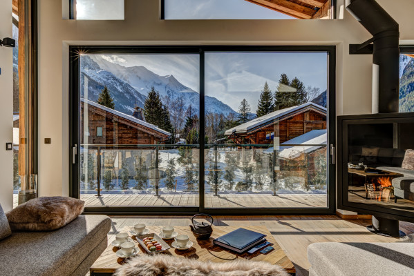 villa in Chamonix : Rent sumptuous chalet with swimming pool in Chamonix - Photo 3