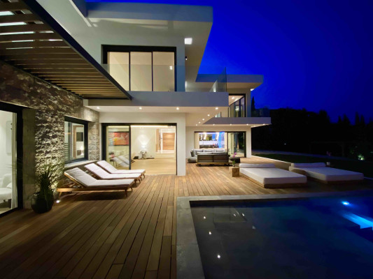 villa in Mougins : Rent stunning newly built 5 bedroom villa in an exclusive area of Mougins with easy access to Cannes - Photo 8