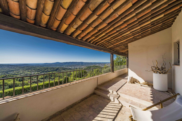 villa in Châteauneuf-Grasse : Rent this wonderful 5 bedroom house with a gorgeous hill and sea view - Photo 36