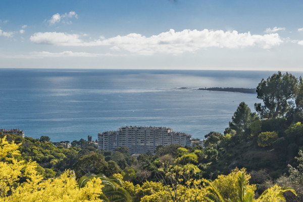 villa in Cannes : Rent this modern villa with a wonderful sea view located in a quiet area. - Photo 2